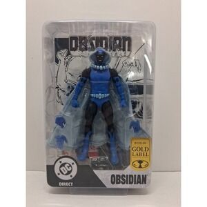 Mcfarlane DC Multiverse Page Punchers Gold Label  Infinity Inc #16 OBSIDIAN